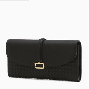 [닥스] 크백샬롯 블랙 DD경판 소가죽 D장식 장지갑DCWA5F560BK