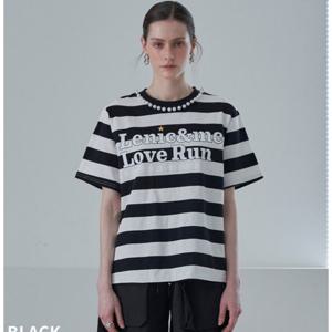 [르니앤맥코이(여성)]진주네크라인티셔츠MM06TS002FJY