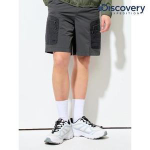 디스커버리 (DMSP75053_DGS) 프레시벤트 남성 세미루즈 소재MIX 카고쇼츠 DXNW