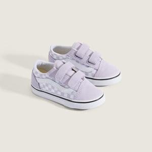 [VANS] 반스 토들러 올드스쿨 벨크로 컬러 띠어리 체커보드(라일락) VN000CTGEMY CH