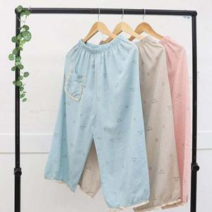 (보슈아)3226여성아사면파자마바지하의7부 여름홈웨어 보슈아 잠옷 파자마바지 이지웨어