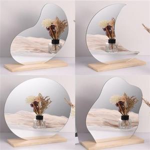 감성 아크릴 거울 반달 라바 원형 구름 거울 M11150
