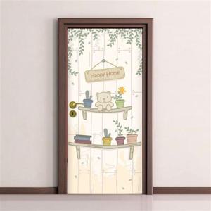 현관문 리폼 시트지_해피홈