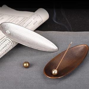 인센스 홀더 꽂이 향 피우기 스틱 페이퍼 받침 메탈