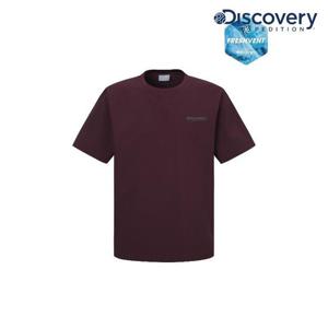 디스커버리 (DXRS87053_WID) 프레시벤트 우븐 반팔티셔츠 DXNW