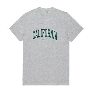 [스포티앤리치 SPORTY&RICH] TO043622501GY03 HEATHER GRAY 공용 반팔티