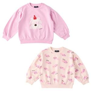 [블루독8-키즈] 택1 핑크 도기포인트스웨트셔츠 긴팔 맨투맨 티셔츠 두돌선물 초등학생 25A1533451