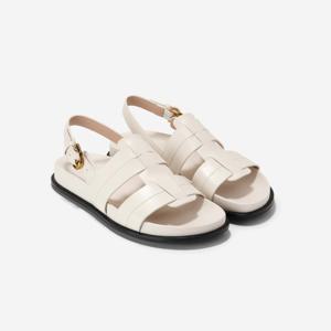 [COLE HAAN] 콜한 MARLEE FISHERMAN FOOTBED 아이보리 여성 샌들 CHSO5E620IV