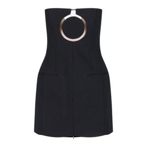 페라가모 서클 프린트 지퍼 피티드 미니 드레스 13C408761604 001 TP935554441