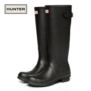 [헌터] 우먼스 오리지널 백 어드저스터블 톨 레인부츠 WFT1001RMA_BLK
