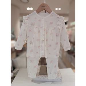 오가닉맘 (출산돌선물)아트플라워긴소내의(가을신상품) (MKFL9B02)