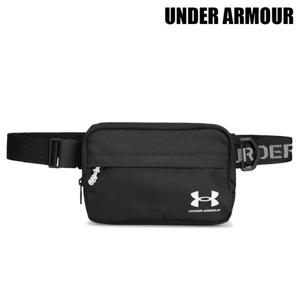 언더아머 공용 크로스백 UA 에센셜 웨이스트 백 블랙 1378418-001