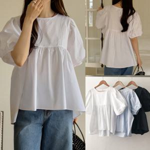 나야홍 / 위쉬몰 RD 팡팡페미닌볼륨블라우스(U455H507) 빅사이