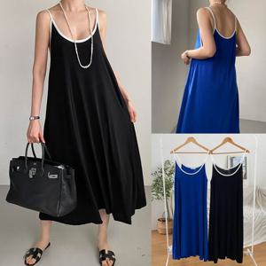 나야홍 / 위쉬몰 BA 화이트라인배색원피스(U895H507) 빅사이즈