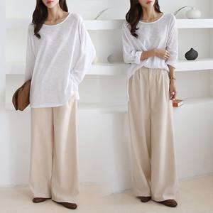 나야홍 / 위쉬몰 NO 데일리슬럽긴팔티(A590H507) 빅사이즈