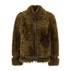 톰포드 램스킨 숏 퍼 재킷 CSF683FUL024 FG815