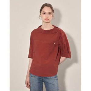 [올리비아로렌]보트넥 블라우스_VVCNL4F7261