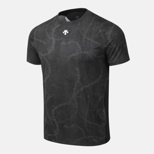 [데상트공식] 트레이닝 패턴 반팔 티셔츠 SQ321TTS74