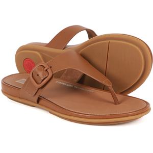 [정품] 핏플랍 여성 그라시에 버클 레더 라이트탄 쪼리 샌들 (FT9-592)