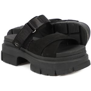 [정품] 어그 UGG W 애쉬톤 슬라이드 (1136765-BLK)