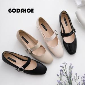 갓슈 써클리스 메리제인 3cm 로우힐