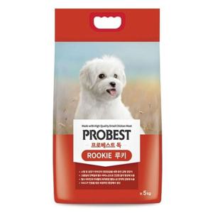 강아지건식사료 강아지 루키 프리미엄 사료 5kg 1P 반려견 건사료 대형견사료