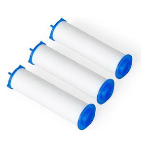 절수형 투버튼식 필터 샤워헤드 리필 교체용 3개입