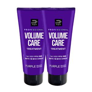 미쟝센 볼륨케어 퍼플 콜라겐 트리트먼트 330ml x2