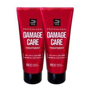 미쟝센 데미지케어 레드 프로틴 트리트먼트 330ml x2