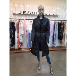 제시뉴욕 세이브존05 벨티드 슬림 패딩 코트 JDW5SZNSEH5820BK