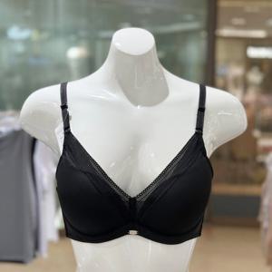 [와코루] 저중심 푸쉬업 브라 AB컵 (WBR1961 BK)