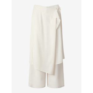 [듀엘]쉬폰 스커트 레이어드 팬츠 D252MSA041