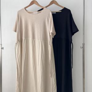 나야홍 / 빅사이즈절개원피스 U890L507 폭신버블플레어원피스 R