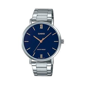 카시오 남성 메탈 손목 시계 MTP-VT01D-2B