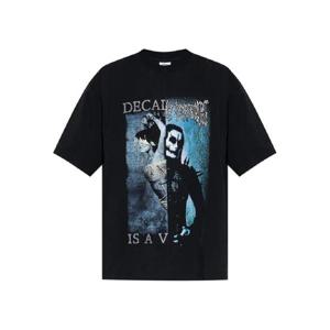 베트멍 그래픽 프린트 티셔츠 UCF76TR950BB