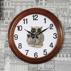 해피 부엉이 벽시계 A