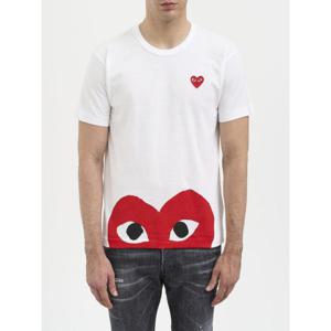 꼼데가르송 반팔 티셔츠 LAXT034051 WHITE