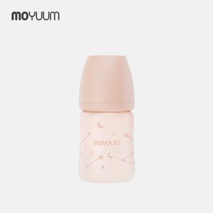 [모윰] 실리콘코팅 노꼭지 유리젖병 150ml - 트윙클 에디션