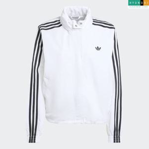 아디다스 현대백화점 [WOMEN] 아디컬러 3-스트라이프 우븐 윈드브레이커 JX1450 인기자켓