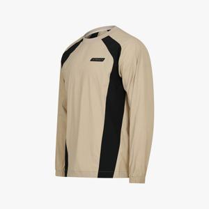 [스파이더] 남성 배색 우븐 맨투맨 티셔츠 SPKFCNRL304MBEG