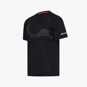 [스파이더] 남성 러닝 메쉬 반팔 티셔츠 SPKFCNRS231MBLK