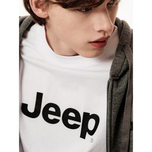 [지프]남녀공용 30수 빅지프 반팔티셔츠(JQ2TSU091BK)_DG