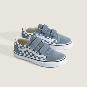 [VANS] 반스 키즈 올드스쿨 벨크로 컬러 띠어리 체커보드(딥블루) VN000CYARV2 CH