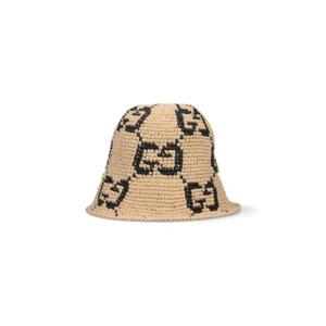 구찌 GG 우븐 버킷 모자 7950013HA1J 9660 TP946485346