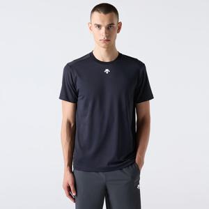 [데상트공식] 트레이닝 자가드 반팔 티셔츠 SQ321TTS83