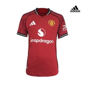 아디다스 맨유 25 26 홈 어센틱 브이넥 유니폼 JI7429