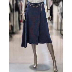 미니멈 세이브존03 미니멈 울체크 루즈언발 스커트 AGMWCAWS8060A