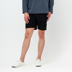 [잠뱅이]유니) 나일론 카고포켓 하프팬츠 AN2WL5342-BK