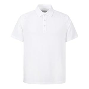 [세인트앤드류스]남성 버튼 디테일 칼라 반팔 티셔츠_811E2TO502_WH