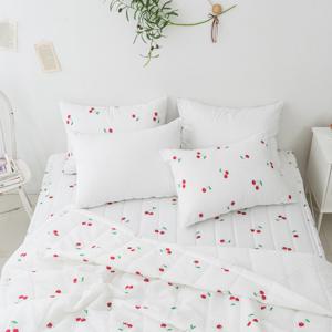 [샤이닝홈]더블리 샤인체리 시어서커 간절기 여름이불 SS 풀세트